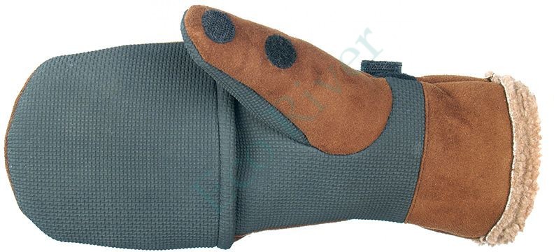 Перчатки-варежки Norfin Aurora ветрозащ. отстег. р.L