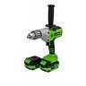Дрель-шуруповёрт JACK POWER 4 Ah Li-Ion, 130 Н*м, 20V, серия Professional, кейс, 2 аккумулятора