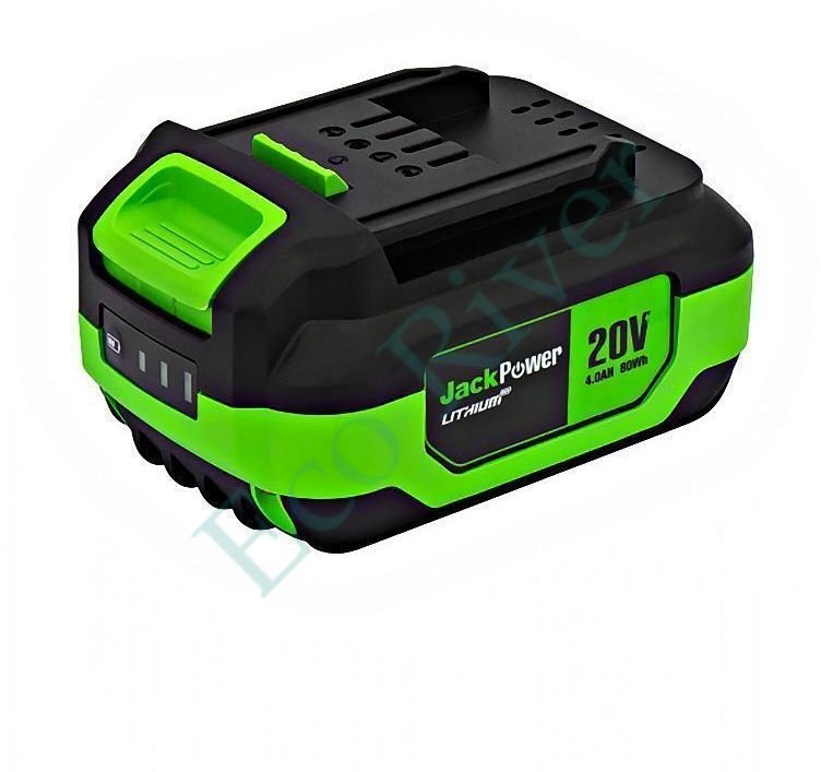 Дрель-шуруповёрт JACK POWER 4 Ah Li-Ion, 130 Н*м, 20V, серия Professional, кейс, 2 аккумулятора