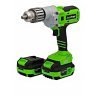 Дрель-шуруповёрт JACK POWER 4 Ah Li-Ion, 130 Н*м, 20V, серия Professional, кейс, 2 аккумулятора
