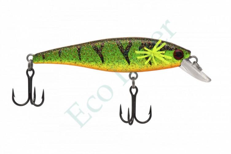 Воблер Kyoda Zigbang Minnow-65SU, длина 6,5 см, вес 5,5 гр, цвет P349-1, заглубление 0,5-0,9 м.