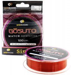 Леска Shii Saido Gosuto, L-100 м, d-0,203 мм, test-3,20 кг, темно коричневый/100/