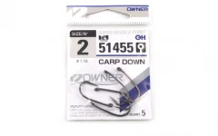 Крючок Owner Carp Down BC №2 5шт