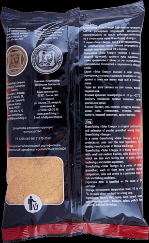 Прикормка GreenFishing Solar Energy Универсальная original 1кг 777513