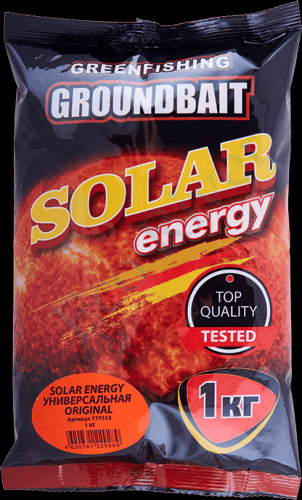 Прикормка GreenFishing Solar Energy Универсальная original 1кг 777513