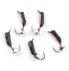 Мормышка вольф. безнасадочная Яман Столбик №7, d-2,5 мм, L-9,5 мм, вес 1,20 гр., колокол серебро ,