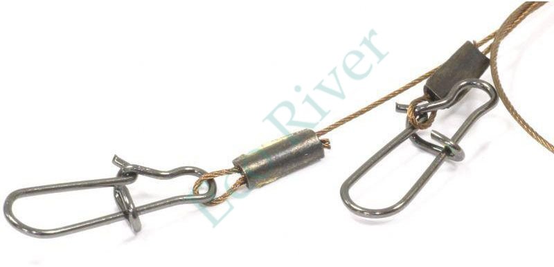 Поводок Sprut Classic 1*49 25см 17кг 2шт