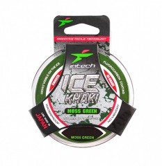 Леска Intech Ice Khaki moss green 0.165 50м
