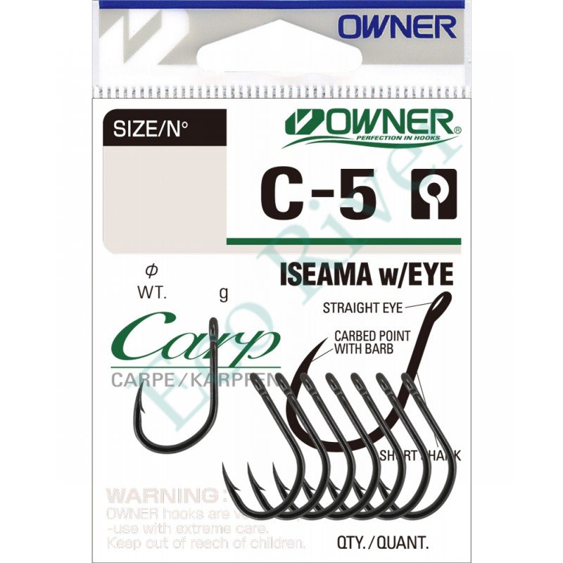 Крючок Owner 53265-10 14шт Carp C-5