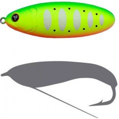 Блесна-незацепл. Sprut Bloody Woody Weedless Spoon 70S 15г/LGRTR1