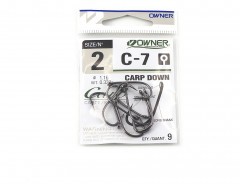 Крючок Owner Carp Down BC №2 9шт