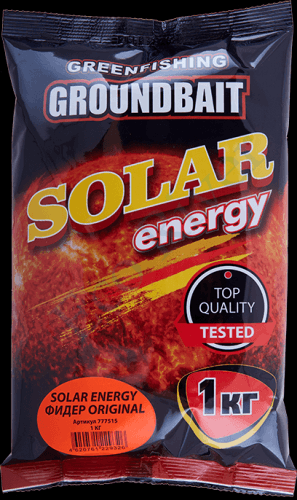 Прикормка GreenFishing Solar Energy Фидер original 1кг 777515