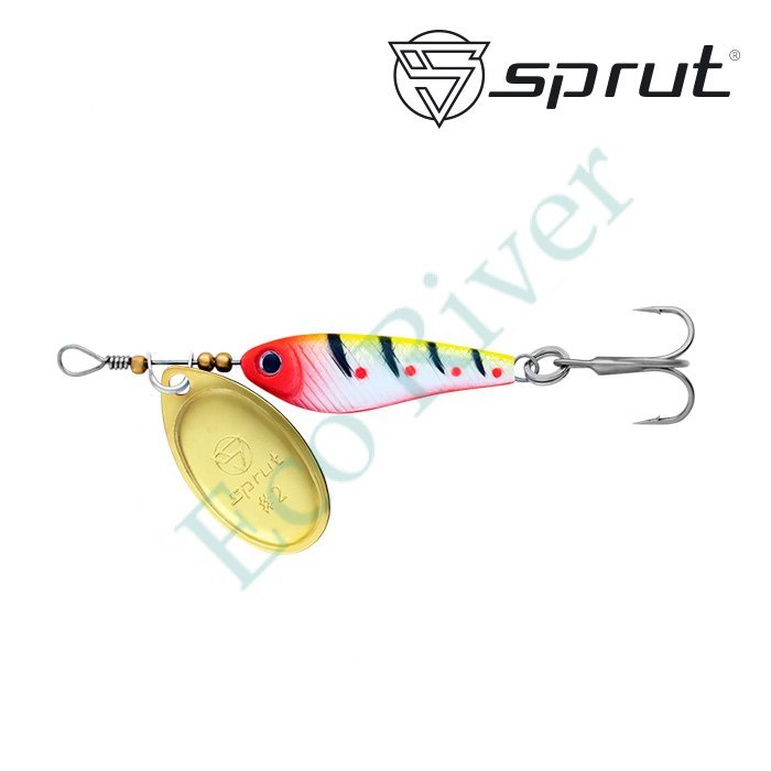 Блесна Sprut Alpina Classic Spinner №2 9г/CLNP-G