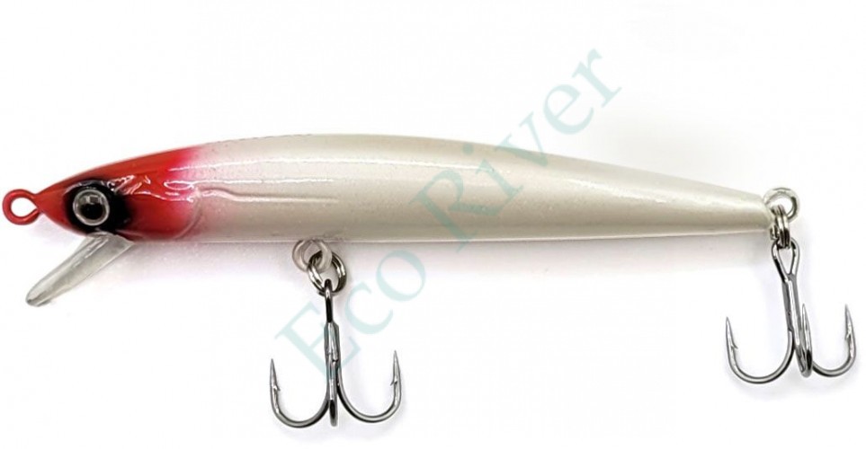 Воблер Namazu Ev-eye, L-80мм, 5г, минноу, медленно тонущий (0-0,5м), цвет №1/200/