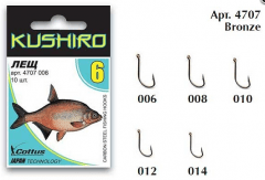 Крючок Cottus Kushiro Лещ hi-bronze №12 10шт 4707012