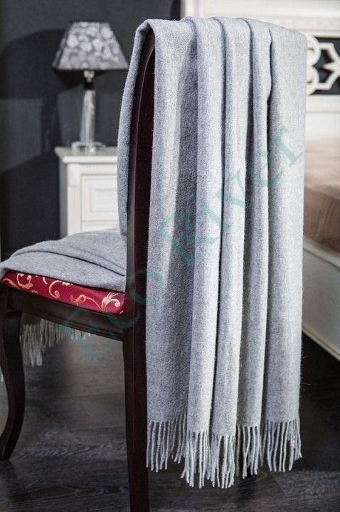 Плед (130х190 см) Alpaca Perla