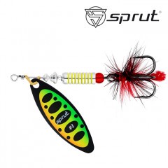 Блесна Sprut Atra Spinner №3 11.5г/FT