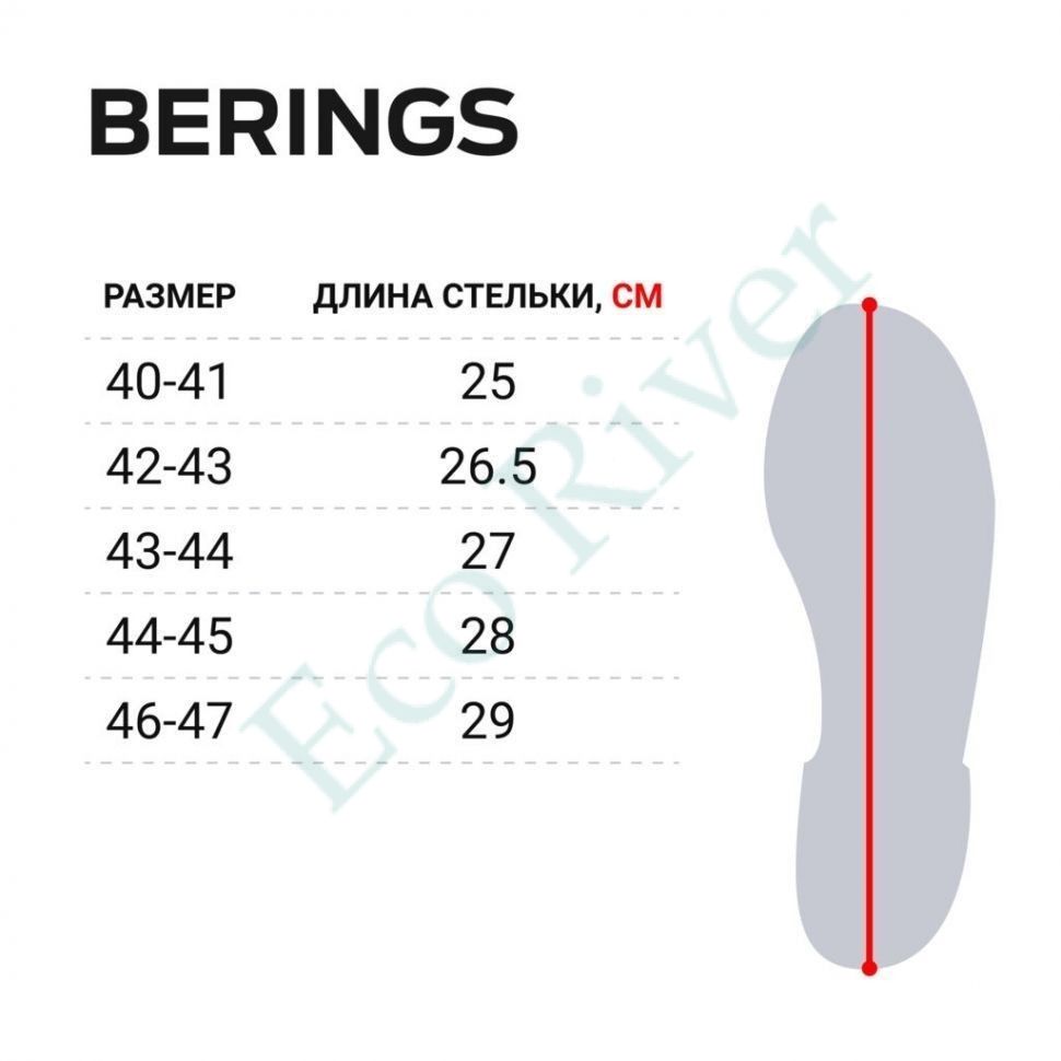 Сапоги зимние Norfin Berings с манж. антрац. -45C EVA р.38-39