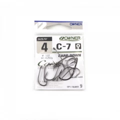 Крючок Owner Carp Down BC №4 9шт
