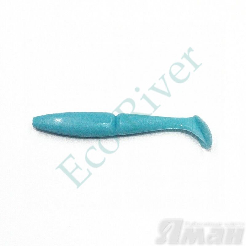 Виброхвост Yaman Mamura, р.5 inch, цвет #12 - Menthol (уп. 4 шт.)