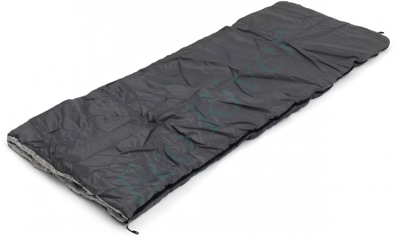 Спальный мешок-одеялоСледопыт - Camp,200х75см,±5%, до 0С,утеп,термо 300г/м2, цв.темно-серый/12/