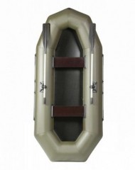 Лодка Лоцман Профи П-280-М зеленая