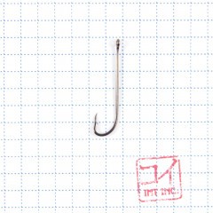 Крючок KOI LONG PLAINSHANK, размер 8 (INT), цвет BN (10 шт.)/200/