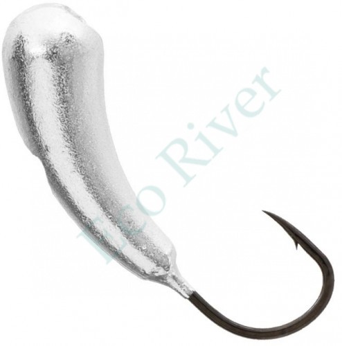 Мормышка вольфрам LumiCom Уралка Ф4 серебро