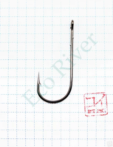 Крючок KOI ROUND BEND WORM , размер 5/0 (INT), цвет BN (10 шт.)/65/