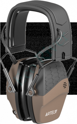 Активные наушники ARTELV КРЕЧЕТ КОРИЧНЕВЫЕ