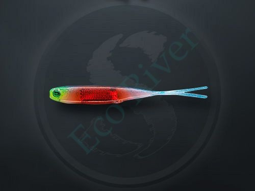 Приманка силик. Sprut Kiiro 3D 75мм/1.9г/TLB 5шт