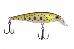 Воблер Kyoda Zigbang Minnow-65SU, длина 6,5 см, вес 5,5 гр, цвет P498, заглубление 0,5-0,9 м.