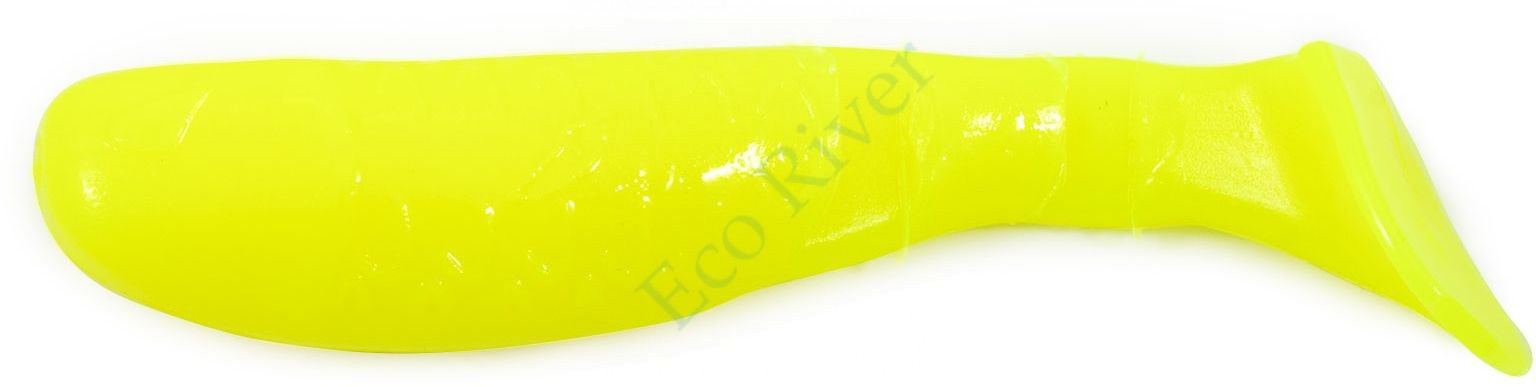 Виброхвост Yaman PRO Boost Up, р.2,5 inch, цвет #02 - Chartreuse (уп. 6 шт.)