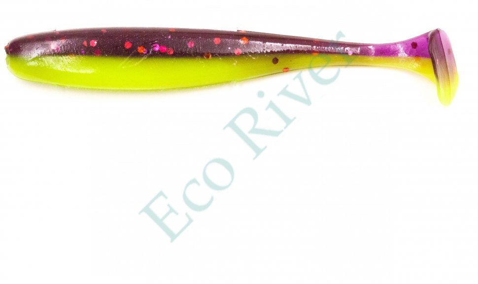 Виброхвост Yaman PRO Plum Blossom, р.3 inch, цвет #26 - Violet Chartreuse (уп. 7 шт.)