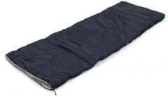 Спальный мешок-одеялоСледопыт-Camp,200х75см,±5%,до 0С, утеп.термоф 300г/м2, цв.темно-синий/12/