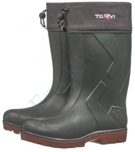 Сапоги Torvi ЭВА ПУ шип. 4-сл. мех вкладыш -40С олива р.46-47