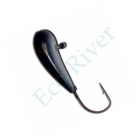 Мормышка вольфрам LumiCom Уралка Ф4 черн. никель