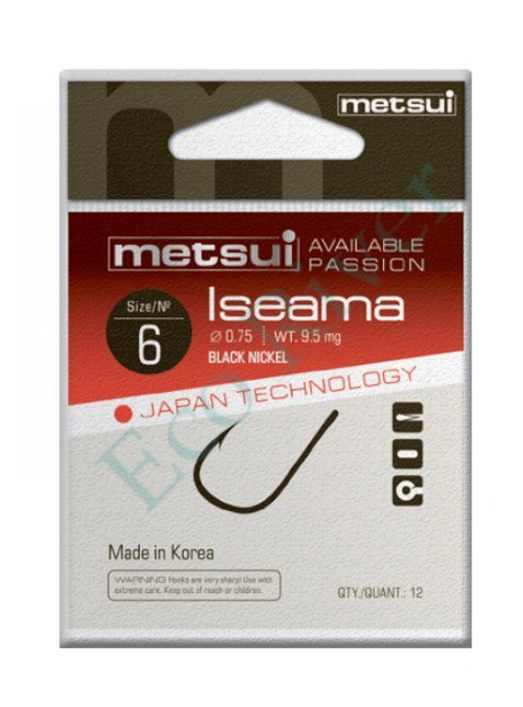 Крючок Metsui iseama bln №8 12шт IS-BLN-08