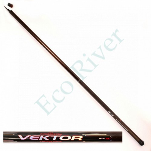 Удилище Condor Vektor без колец, длина 5 м, тест 10-30 гр, IM7