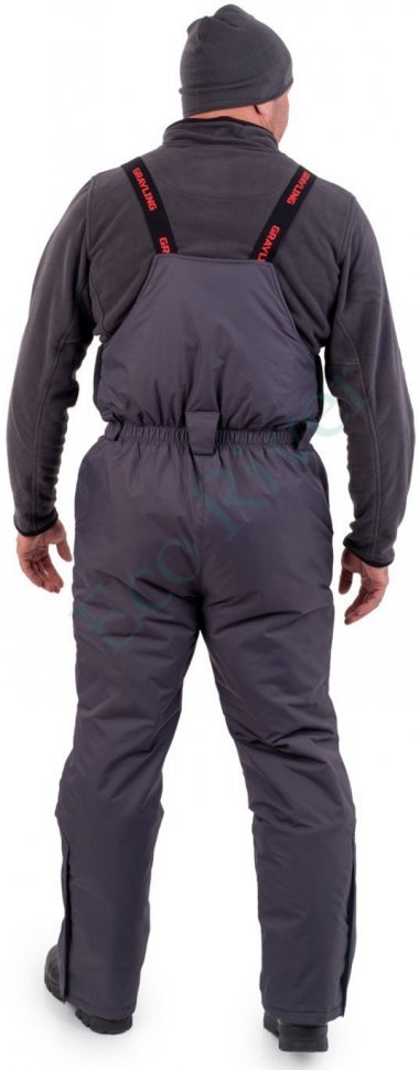 Соболь костюм для рыбалки GRAYLING, зимний -35, красный-графит