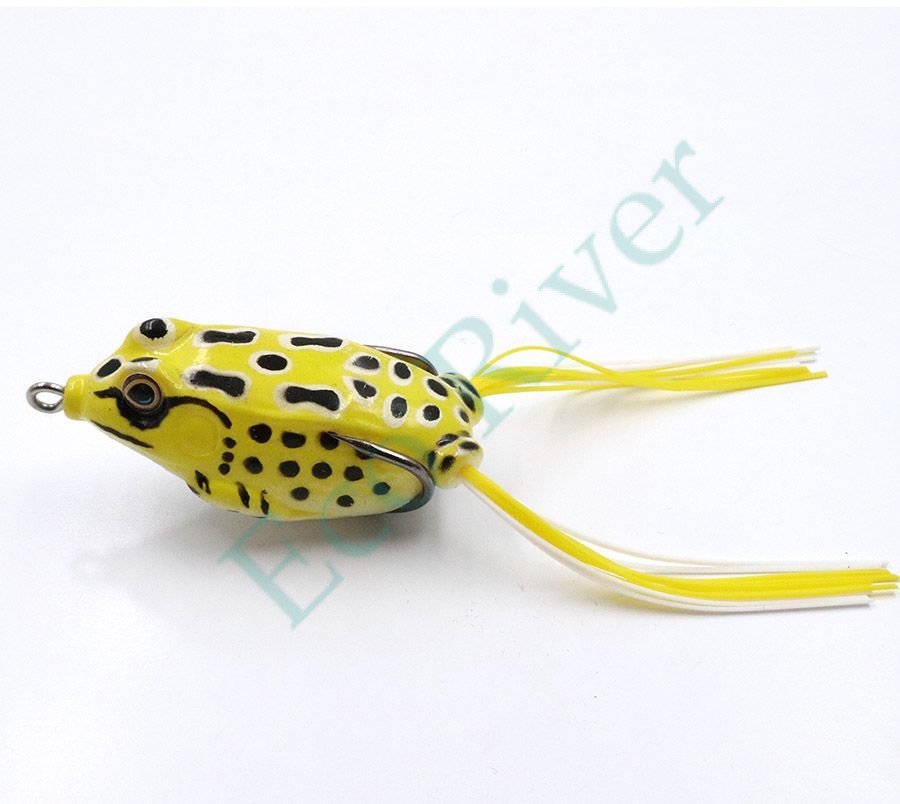 Лягушка-незацепляйка Namazu FROG, 45 мм, 6 г, цвет 16, крючок-двойник YR Hooks (BN) #1/0/400/200/