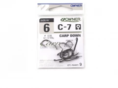 Крючок Owner Carp Down BC №6 9шт