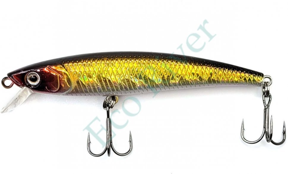 Воблер Namazu BOB-fish, L-87мм, 8,7г, минноу, тонущий (0,5-1,0м), цвет №10/200/
