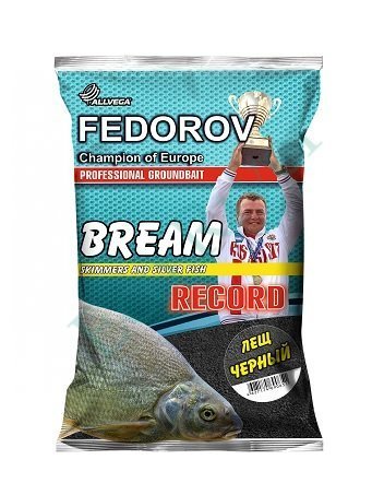 Прикормка Allvega Fedorov Record лещ черный 1кг
