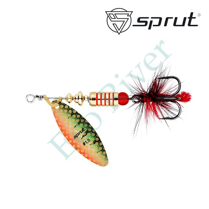 Блесна Sprut Atra Spinner №3 11.5г/GP