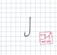 Крючок KOI LONG PLAINSHANK, размер 12 (INT), цвет BN (10 шт.)/200/