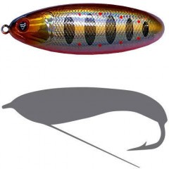 Блесна-незацепл. Sprut Bloody Woody Weedless Spoon 70S 15г/RSTR