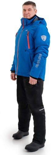 Магеллан костюм для рыбалки GRAYLING, зимний -15, синий-черный