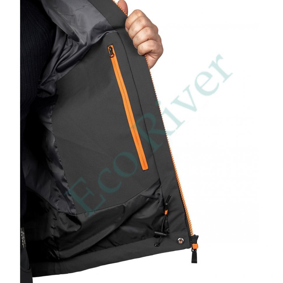 Костюм рыболовный Graff демисезонный размер 4XL/176-182 (Bratex 20000, темно-серый)