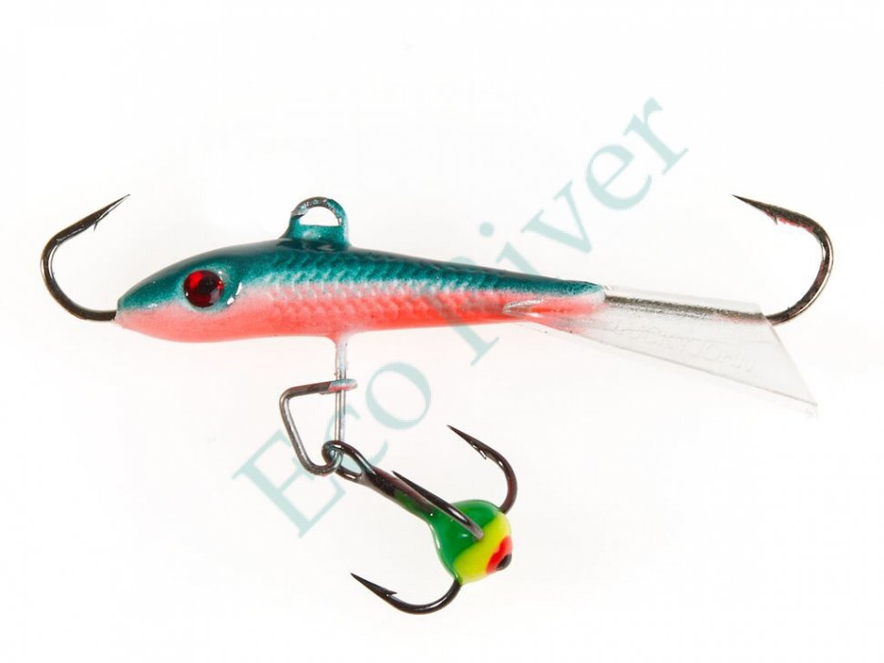 Балансир Lucky John Fin 40мм+тройник 71313-54